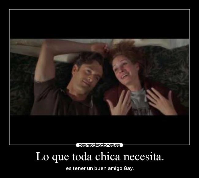 Lo que toda chica necesita. - 
