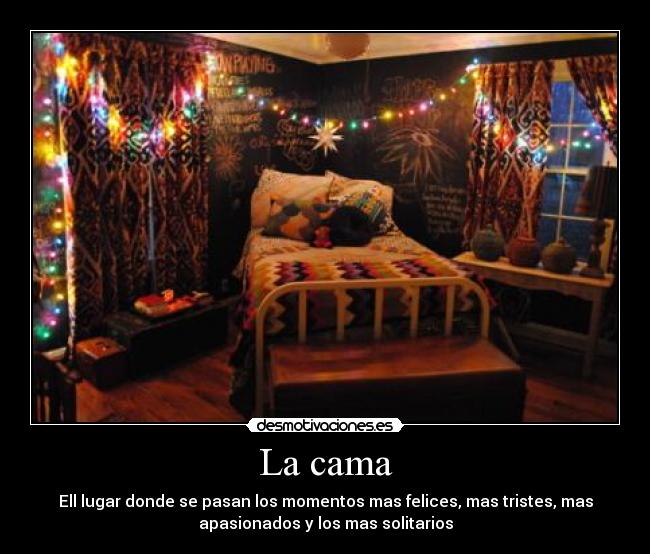 carteles cama desmotivaciones