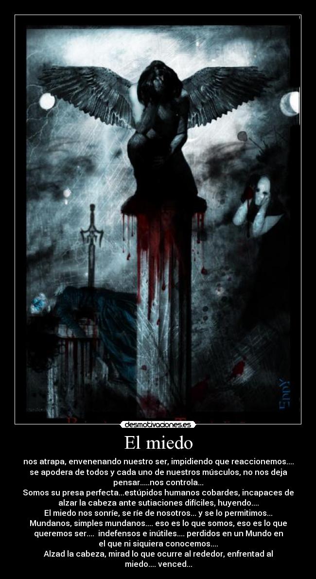El miedo -