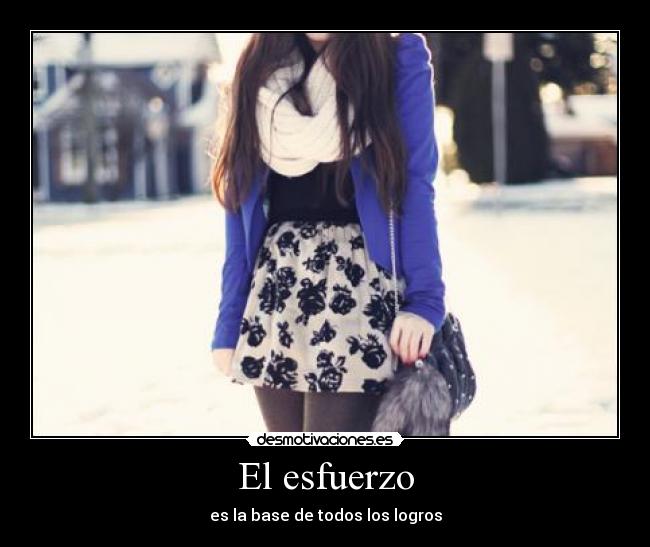 El esfuerzo -