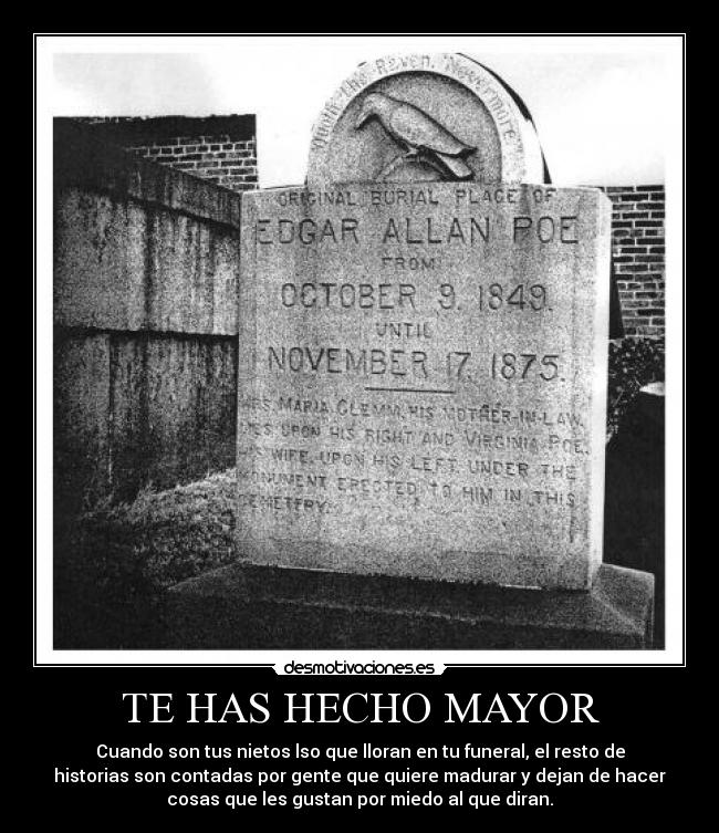 TE HAS HECHO MAYOR - 