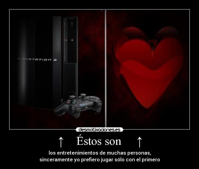 ↑ Éstos son ↑ -