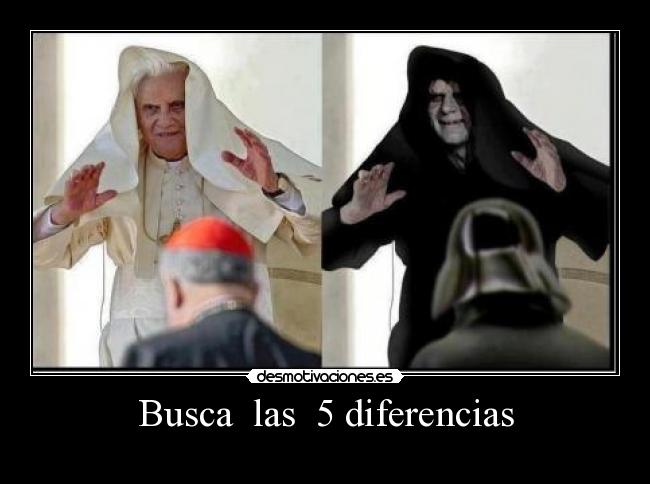 Busca las 5 diferencias -