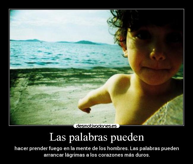 Las palabras pueden -