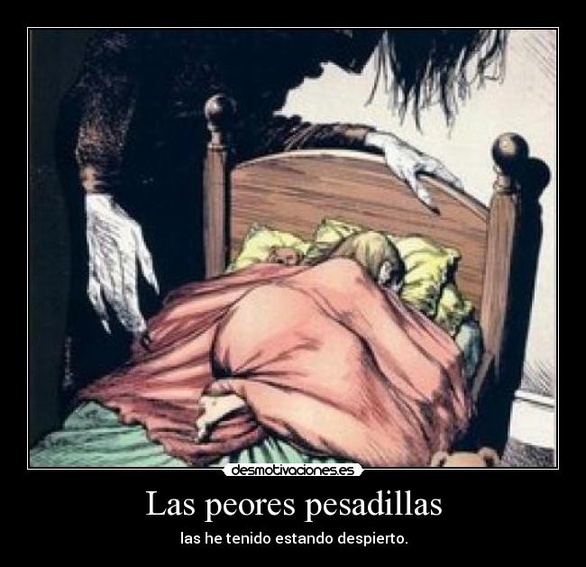 Las peores pesadillas -
