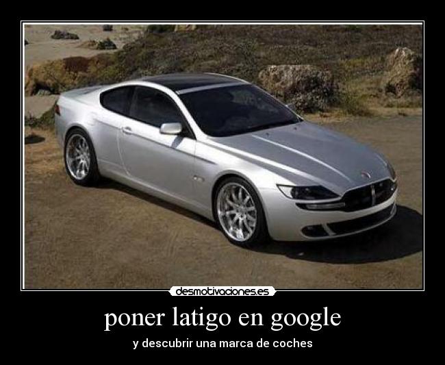 poner latigo en google - y descubrir una marca de coches