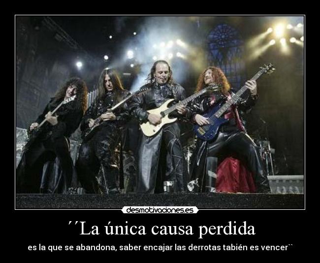 ´´La única causa perdida -