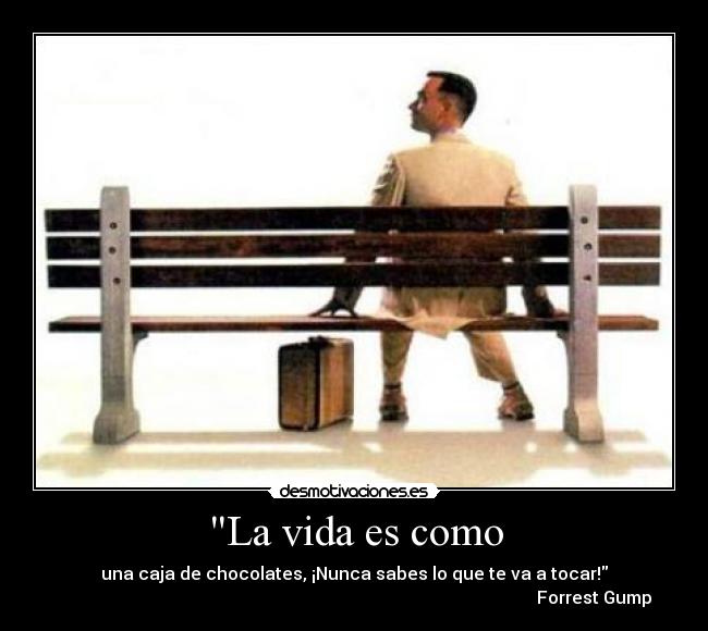 La vida es como - 