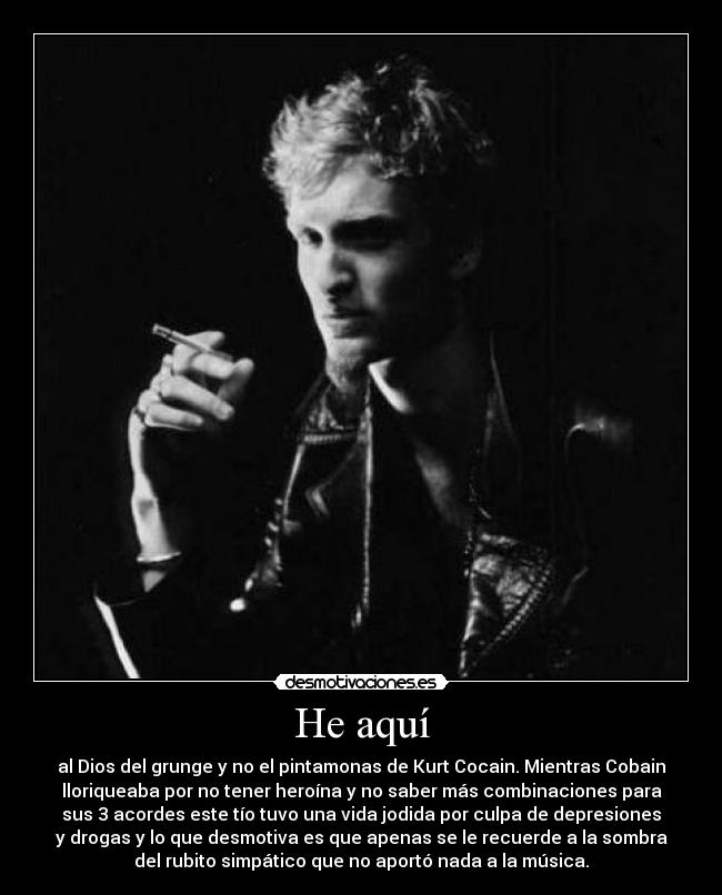 carteles layne staley leyenda musico con verdadera capacidad alice chains desmotivaciones