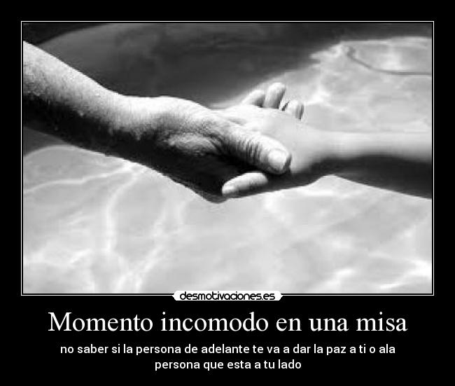 Momento incomodo en una misa - 