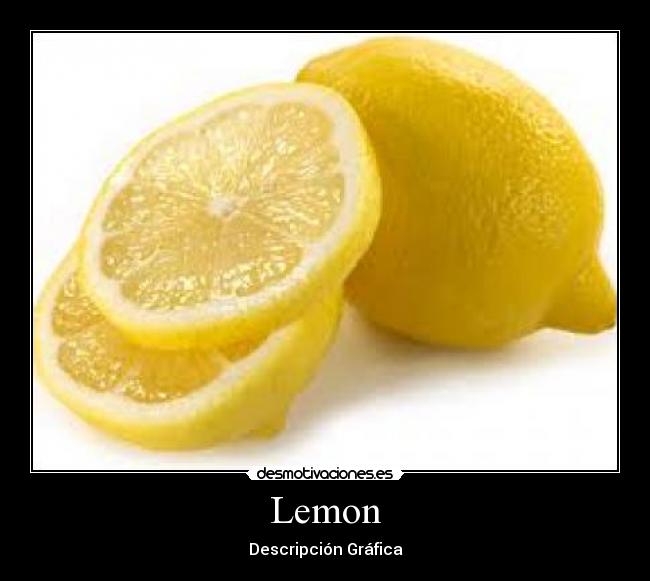 Lemon - Descripción Gráfica