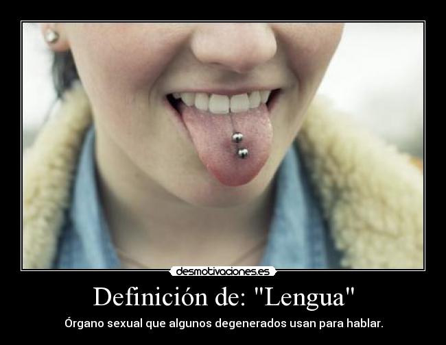 Definición de: Lengua - 