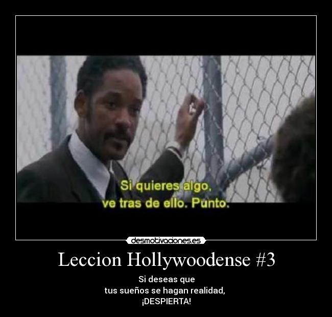 Leccion Hollywoodense #3 - 