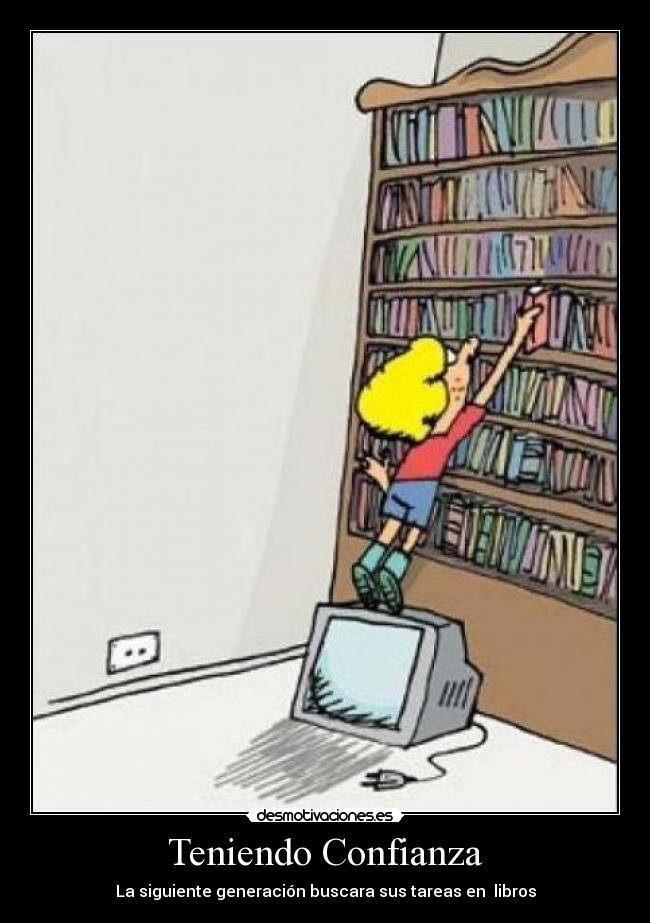 carteles confianza generaciones desmotivaciones