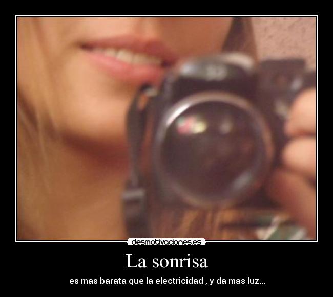La sonrisa -