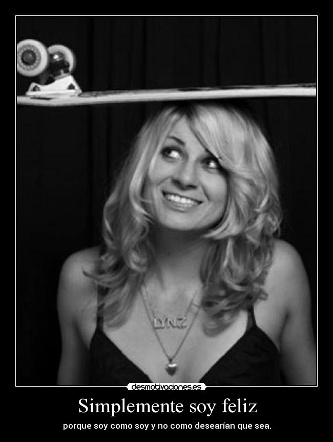 Simplemente soy feliz - 