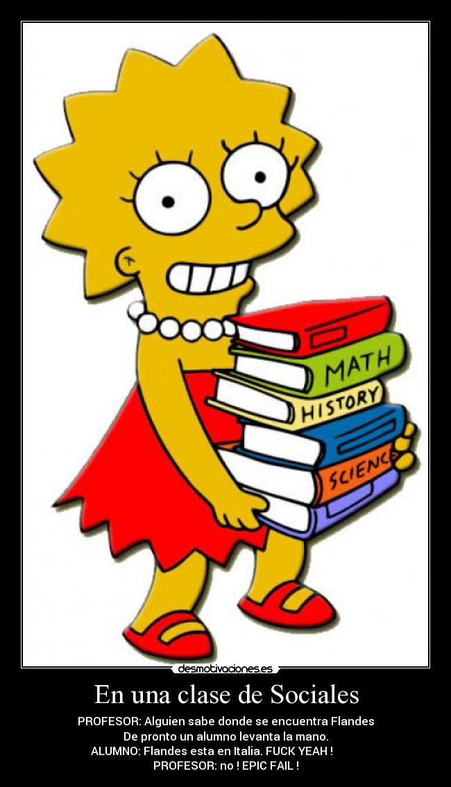 En una clase de Sociales - 