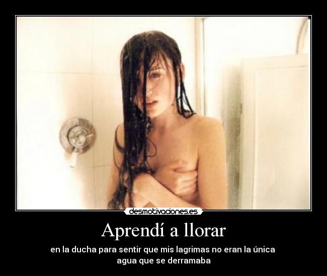 Aprendí a llorar - 