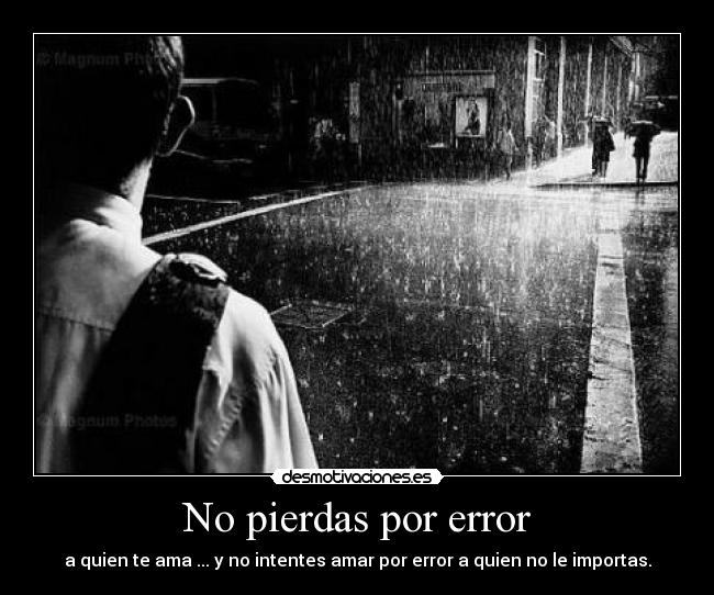 No pierdas por error - 