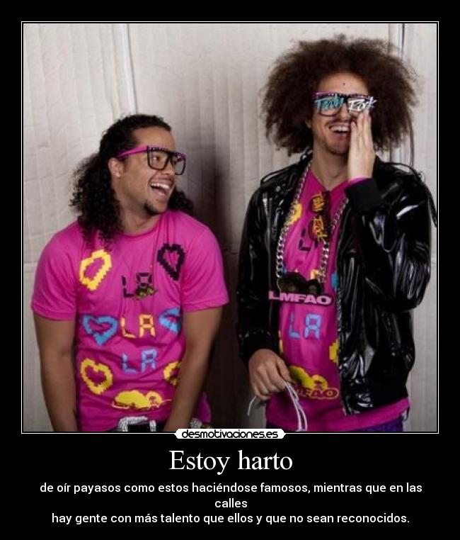 Estoy harto - 
