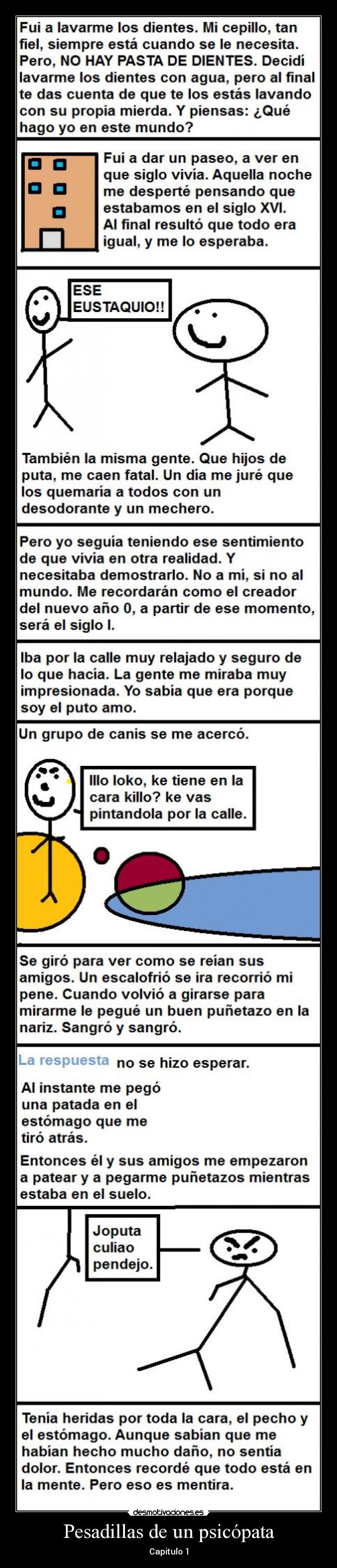 Pesadillas de un psicópata - 