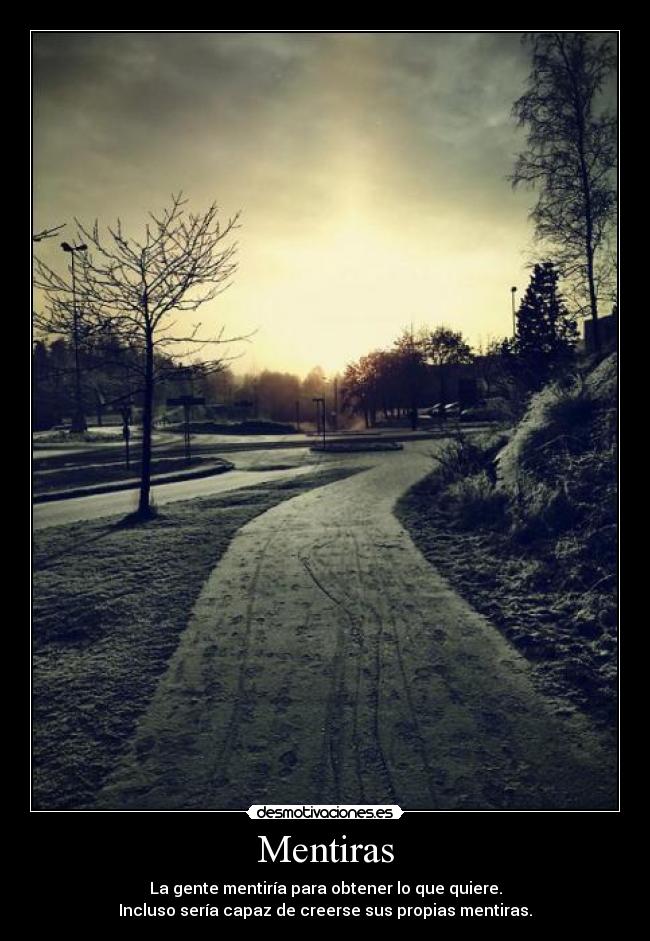 Mentiras -