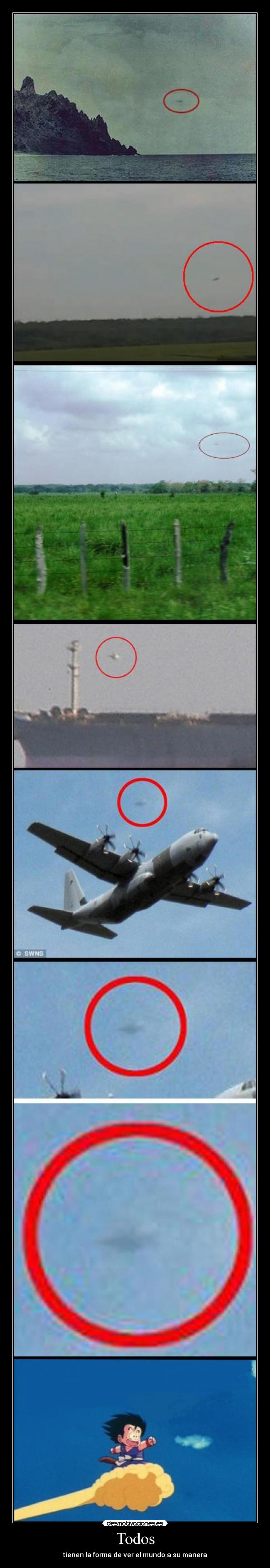 Todos - tienen la forma de ver el mundo a su manera