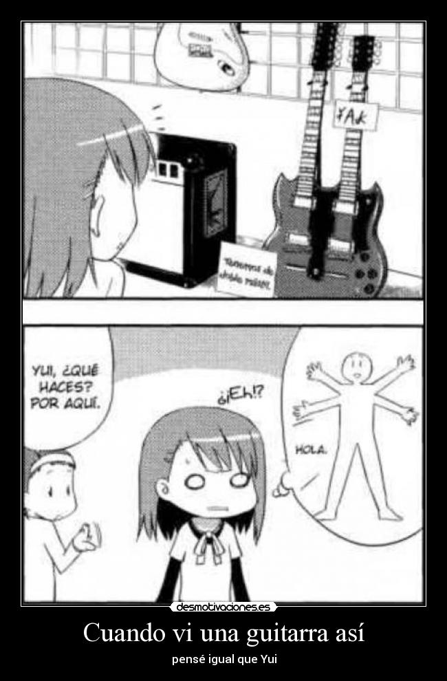 Cuando vi una guitarra así - 