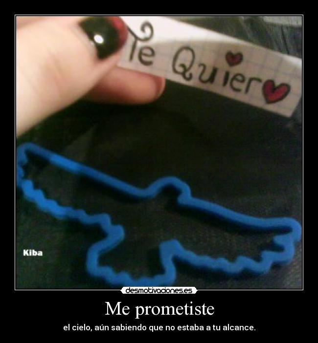 Me prometiste - 