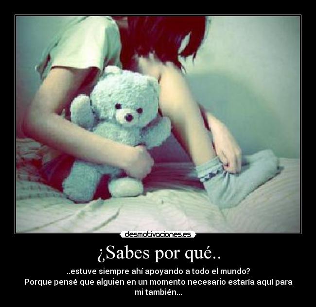 ¿Sabes por qué.. - 