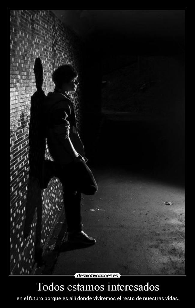 Todos estamos interesados - en el futuro porque es allí donde viviremos el resto de nuestras vidas.