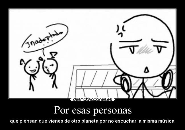 Por esas personas - 