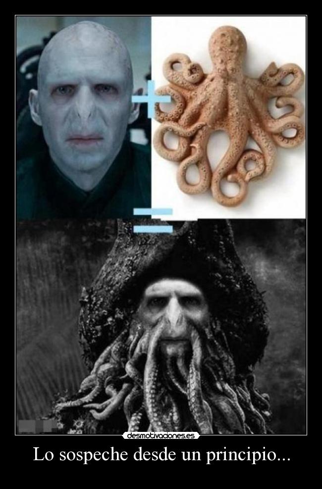 Lo sospeche desde un principio... - 