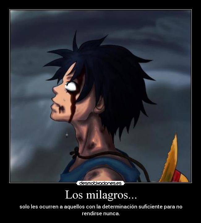 carteles one piece luffy frase emporio ivankov desmotivaciones