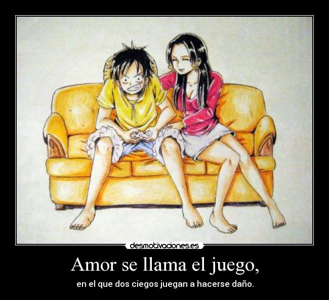 Amor se llama el juego, -