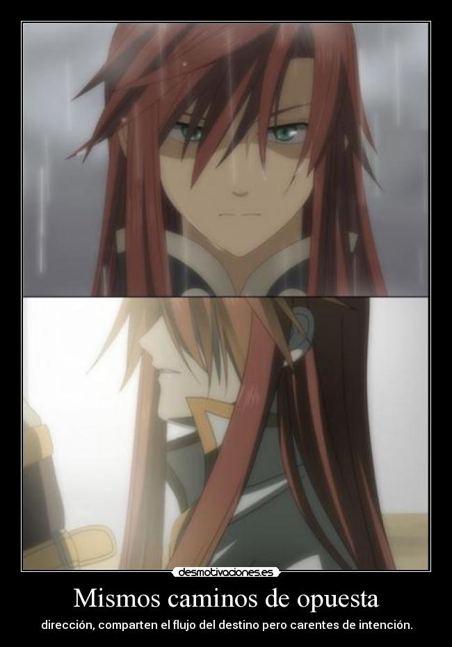 carteles tales the abyss luke fon fabre asch the bloody harukaze desmotivaciones