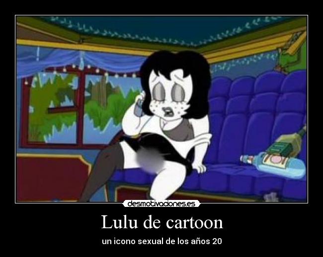 Lulu de cartoon - un icono sexual de los años 20