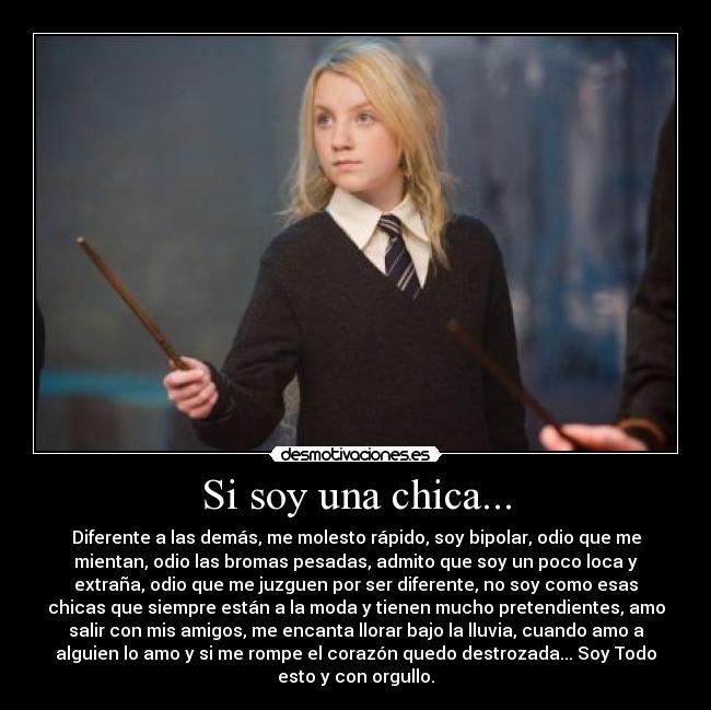 Si soy una chica... - 