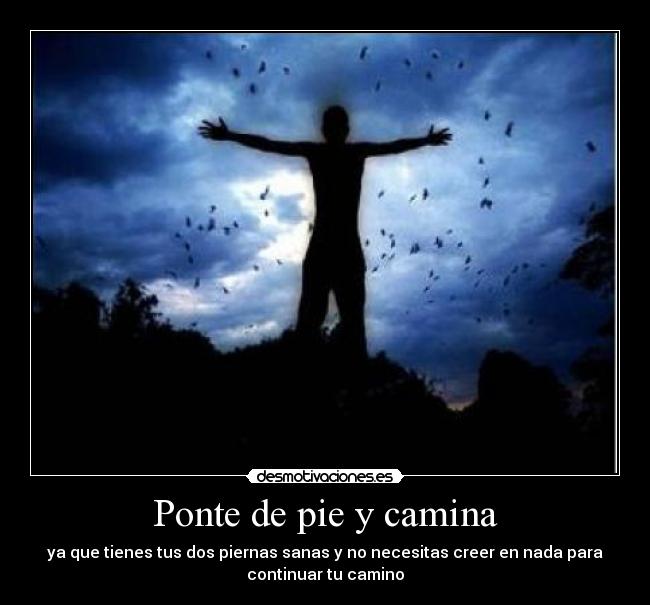 Ponte de pie y camina - 