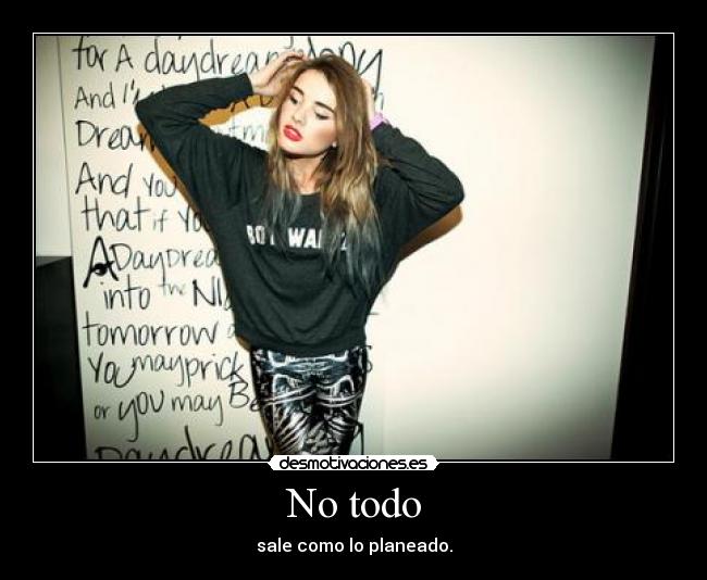 No todo -