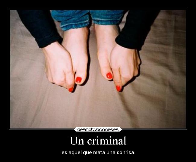 Un criminal - 