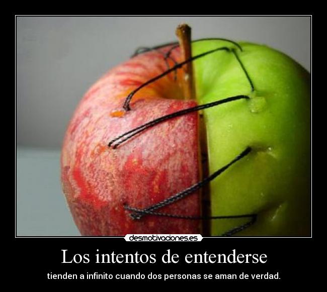 Los intentos de entenderse -