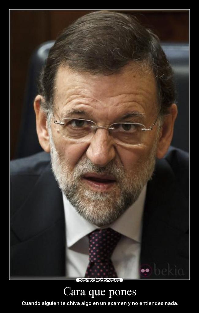 carteles caras desmotivaciones