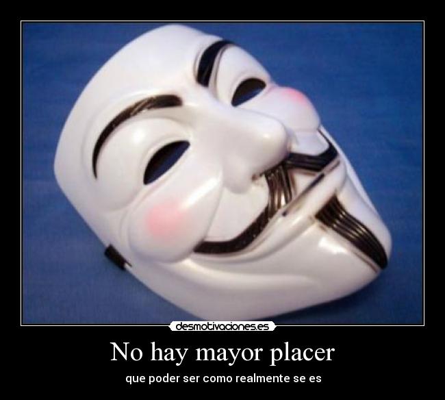 No hay mayor placer -