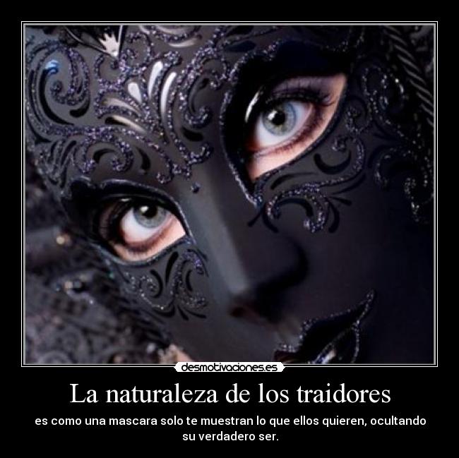 La naturaleza de los traidores - 