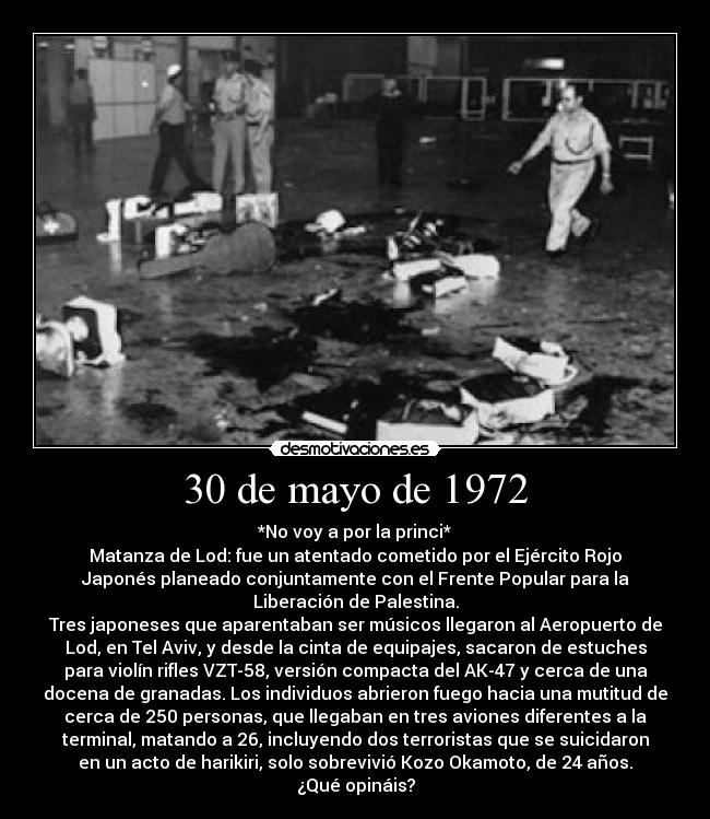 30 de mayo de 1972 - 