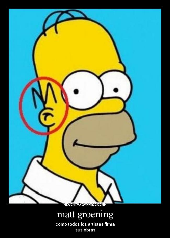 matt groening -