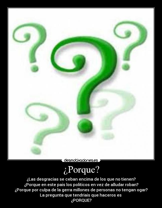 ¿Porque? - 