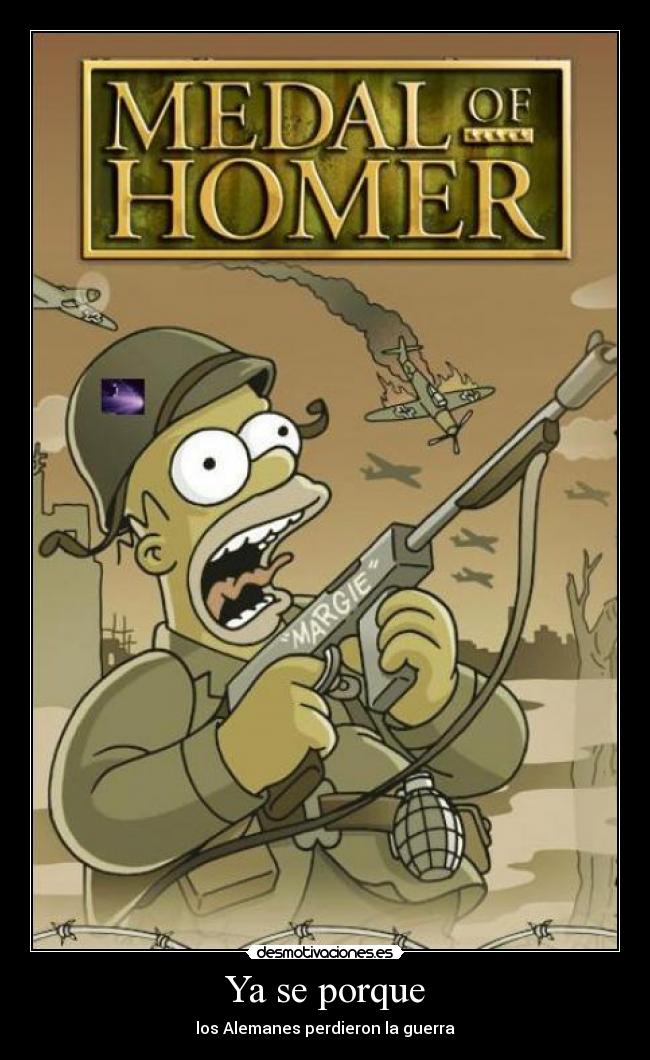 Ya se porque - los Alemanes perdieron la guerra