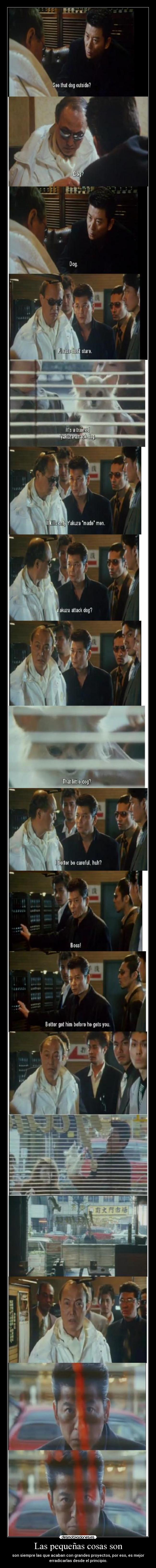 Las pequeñas cosas son -